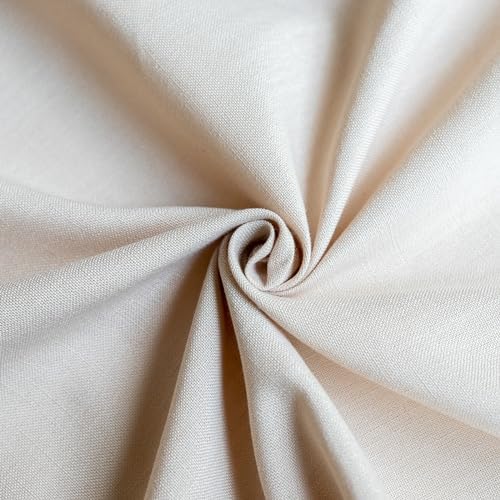 Daesar Modern Tablecloth Round, Cotton Linen Table Cloth Cover