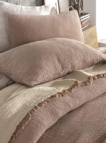 Soft Pure Cotton 4-Layer Gauze California King Size Bedspread – Soft