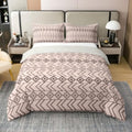 Erosebridal Beige Brown Duvet Cover Set Western 100% Cotton Comforter