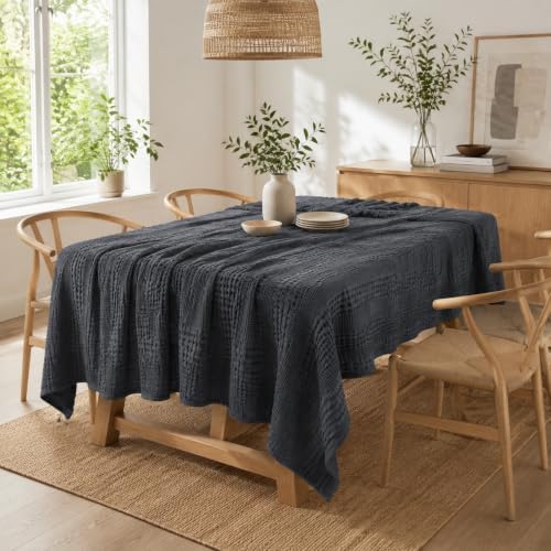 Ultra Soft Waffle Blanket for Bed, Queen Size 90"x 90"