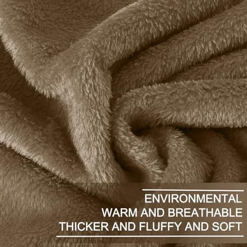 Fleece Blankets for All Season - Premium Lightweight Anti-Static Throw