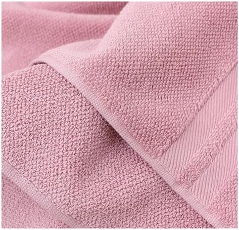 3 Pack Cotton Towels, Thick 40s Yarn Face Bath Towels, Absorbent &