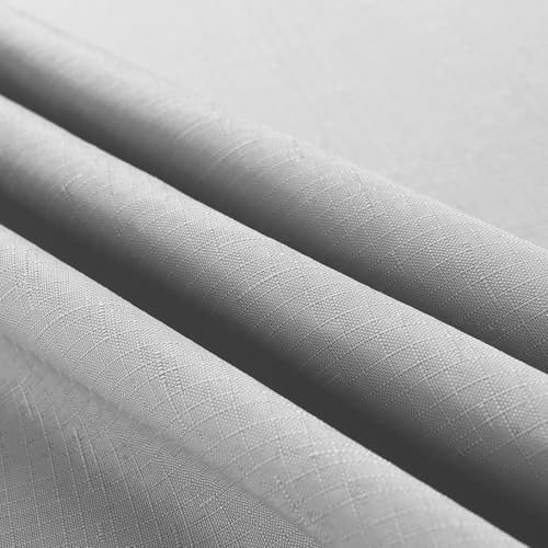 SASTYBALE Rectangle Tablecloth 60 x 120 Inch Gray Tablecloth