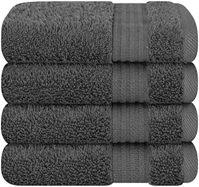 Cotton Paradise 100% Cotton Turkish Towel Set, Soft Absorbent Quick