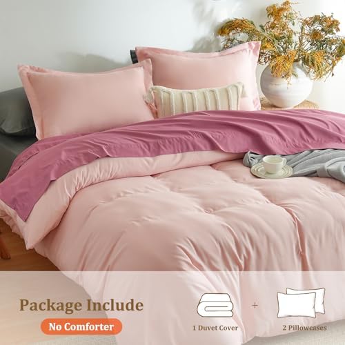Mohap 1 Duvet Cover with 2 Pillow Shams Full Size for All Seasons