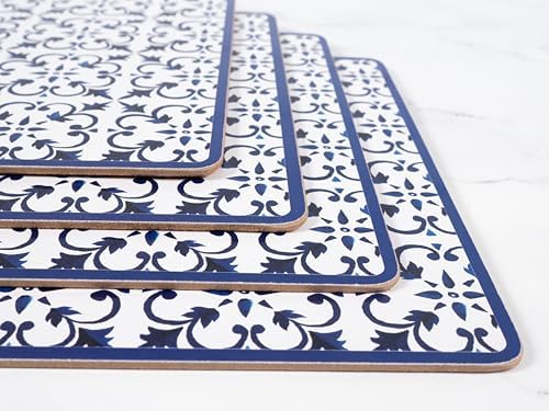 KAF Home Cork Placemats 16 x 12-Inch Set of 4 Chateau