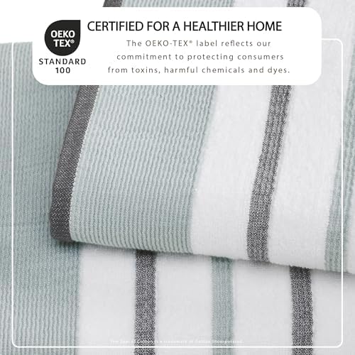 Great Bay Home Decorative Bath Sheet Set - Luxury Cotton 6 Piece Bath