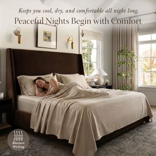Threadmill 400 Thread Count Egyptian Cotton Full Sheet Set, Sateen
