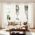 Joywell Extra Long Linen Pinch Pleated Curtains 120 Inch 4 Panels