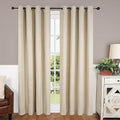 BNM Room Darkening Blackout Curtain Panels with 8 Grommets, Perfect