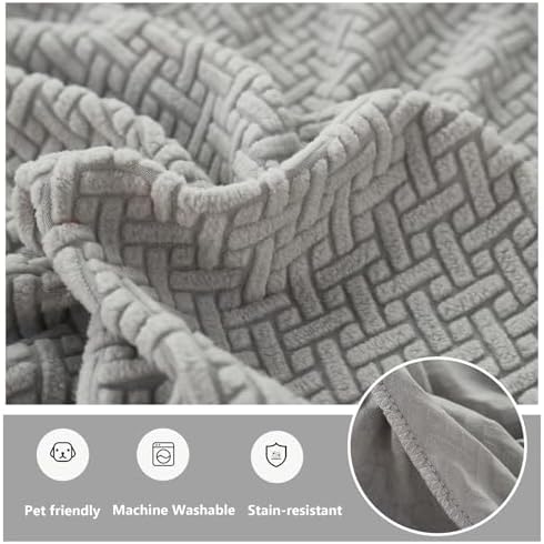 Yoovat Couch Cushion Covers for Sofa Couch Covers Wear-Resistant