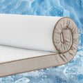 BedStory Cooling Mattress Topper Queen Size, 3 Inch Gel Infused Memory
