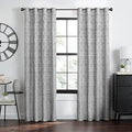 Constellation Grommet Curtain Panel, 52 x 63 in, Grey, Machine
