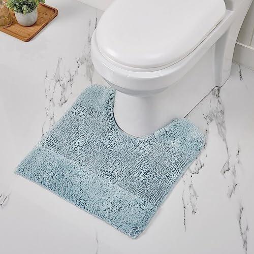 Better Trends 3 Piece Bathroom Rug Set 100% Cotton Non-Slip Washable