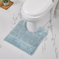 Better Trends 3 Piece Bathroom Rug Set 100% Cotton Non-Slip Washable