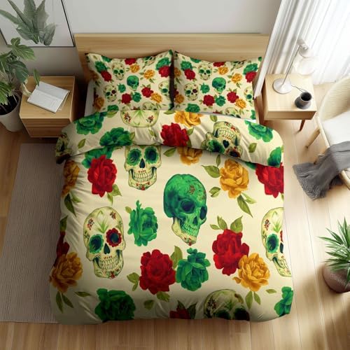 Duvet Cover Queen Size, Reversible King Duvet Cover Set with