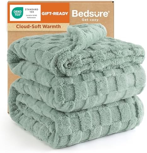 Bedsure GentleSoft California King Blanket for Bed - Super Soft Cozy
