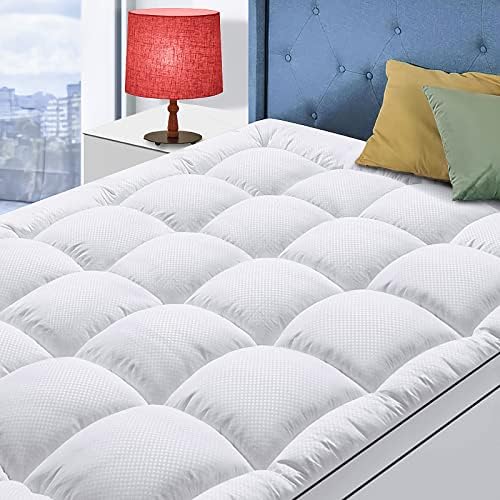 Queen Size Mattress Topper for Back Pain, Cooling Extra Thick Mattress