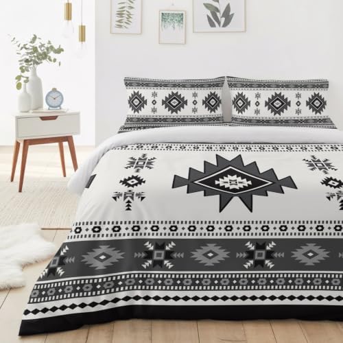 Abstract Full Duvet Cover Set - 4 Pcs Comforter Cover Bedding Sets