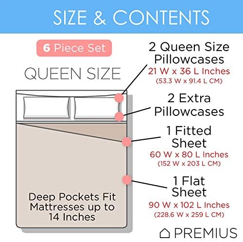 Luxurious Wrinkle-Free Microfiber Sheet Set, Combines Elegance &