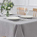 maxmill Square Jacquard Tablecloth Water Resistance Antiwrinkle Spill