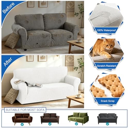 Waterproof Sofa Cover Non-Slip Washable Furniture Protector