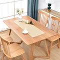 Farmhouse Beige Table Runner Small Short Table Runners 36 Inches
