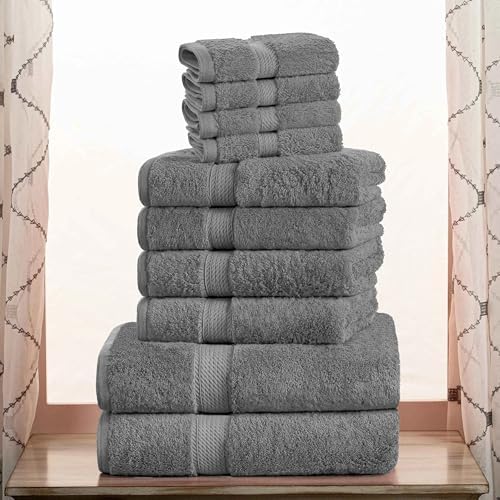 Luxury Heavyweight Egyptian Cotton Towels, Towel Set for Bathroom