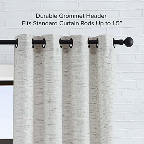 Lucky Brand – Sierra Textured Light Filtering Curtains |Window Panel