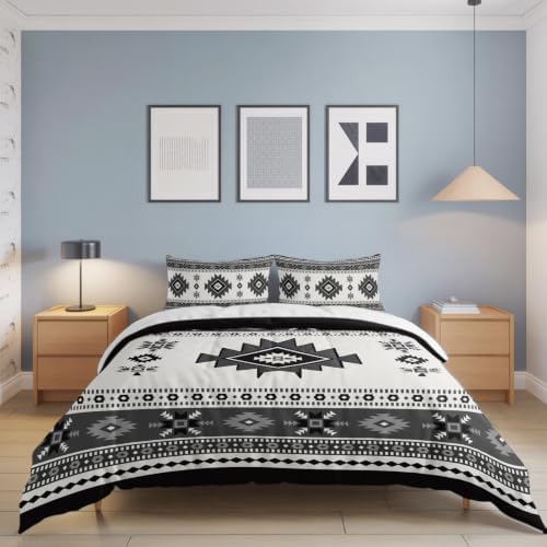 Abstract Full Duvet Cover Set - 4 Pcs Comforter Cover Bedding Sets