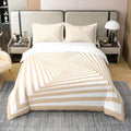 Erosebridal Beige Hypnotic Art Duvet Cover Set Queen Bedding Sets