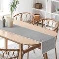 Hausattire Table Runner Cotton Frayed Boho 12x72 Inches | Fall Table