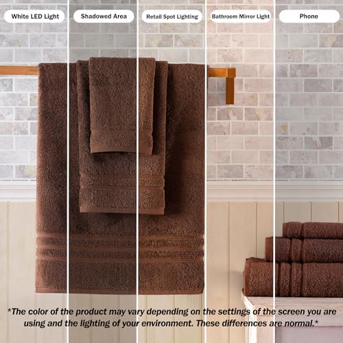 Hawmam Linen Bath Sheets Extra Large, Turkish Cotton, 2 Pack, Brown