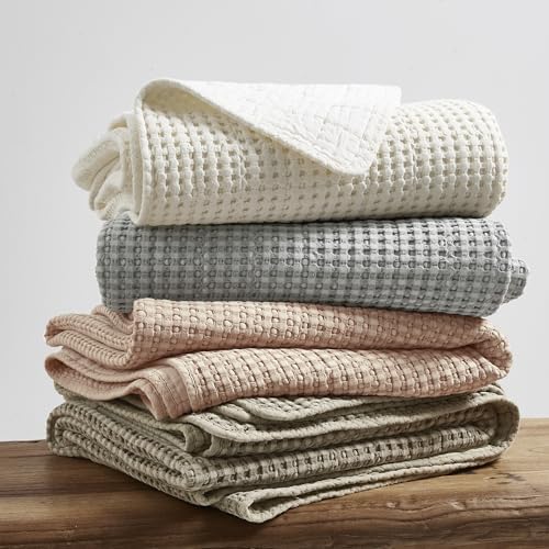 Levtex Home Mills Waffle King/Cal King Quilt Set (106x92in) with 2