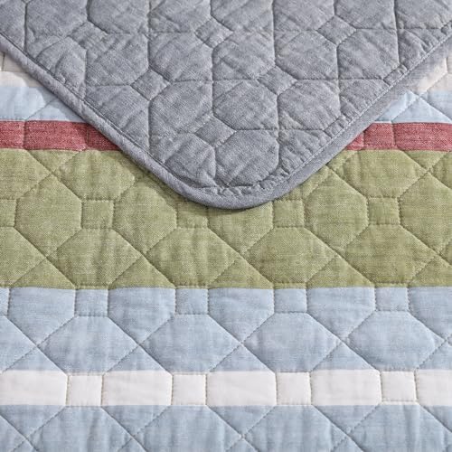 Eddie Bauer - Queen Size Quilt Set with Shams, Lightweight Bedding