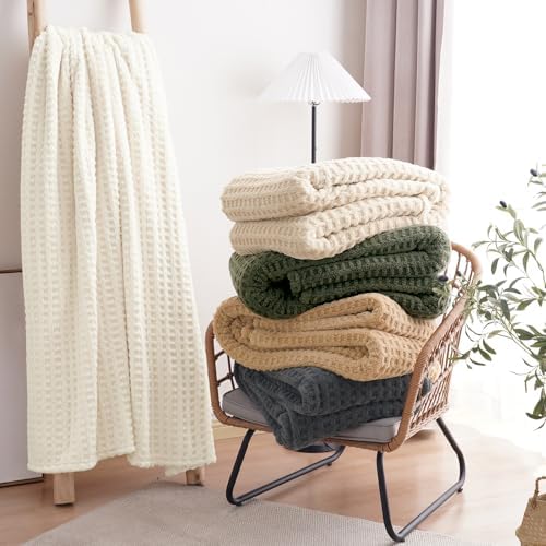 David's Home Ultra Soft Fleece Blanket King Size for Bed, Plush Shaggy