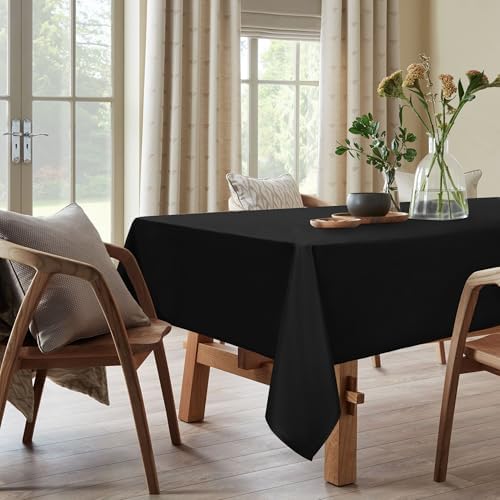 DWCN Square Tablecloth - 60 x 60 Inch - Waterproof Stain and Wrinkle