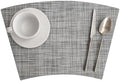 Beydodo Dinner Placemats Set of 10, Vinyl Country Placemats 17x11