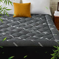 Queen Mattress Topper, Bamboo Viscose Thick Pillow Top Mattress Pad