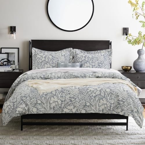 DAUAOTO Duvet Cover Queen Size Set - 90"X90" Duvet Cover + 2 Shams
