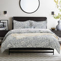 DAUAOTO Duvet Cover Queen Size Set - 90"X90" Duvet Cover + 2 Shams