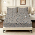 4-Piece Soft Microfiber Queen Bed Sheets Set, Include Deep Pockets
