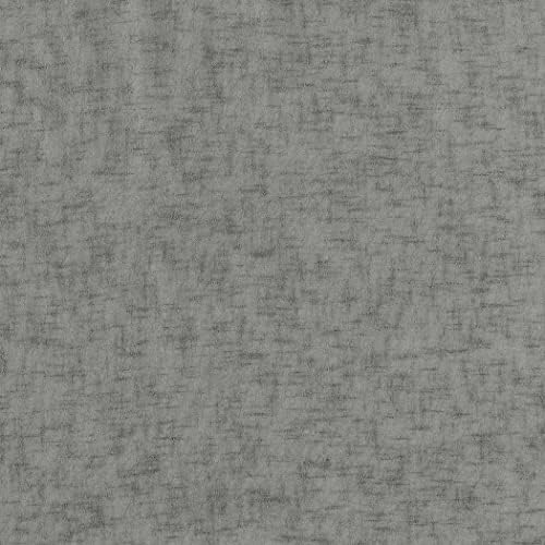 Archaeo Burlap Weave Linen Blend Tab Top Curtain, 50" x 96", Sterling