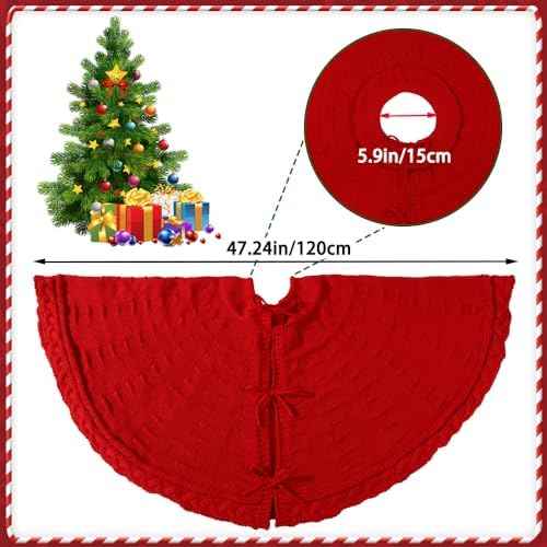 YUJUN 48 in Christmas Tree Skirt