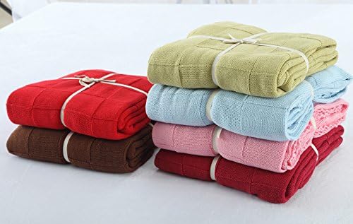100-percent Cotton Cable Knitted Woven Soft Throw Sofa/Bedding/Couch