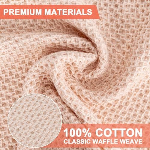 Kitchen Towels 6-Pack Kitchen Dish Cloths,100% Cotton,12x12 In,Multi