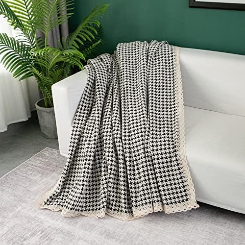 Chenille Throw Blanket King Size – Soft Lightweight Decorative