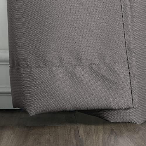 No. 918 Montego 2-Pack Casual Textured Semi-Sheer Grommet Curtain