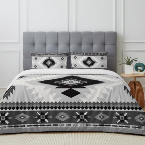 Bohemian Full Duvet Cover Set - 4 Pcs Comforter Cover Bedding Sets