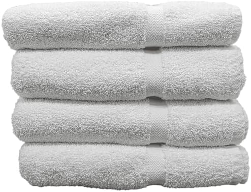 Hotel Value Cotton Bath Towels, 27 x 54 in, 6 Pack